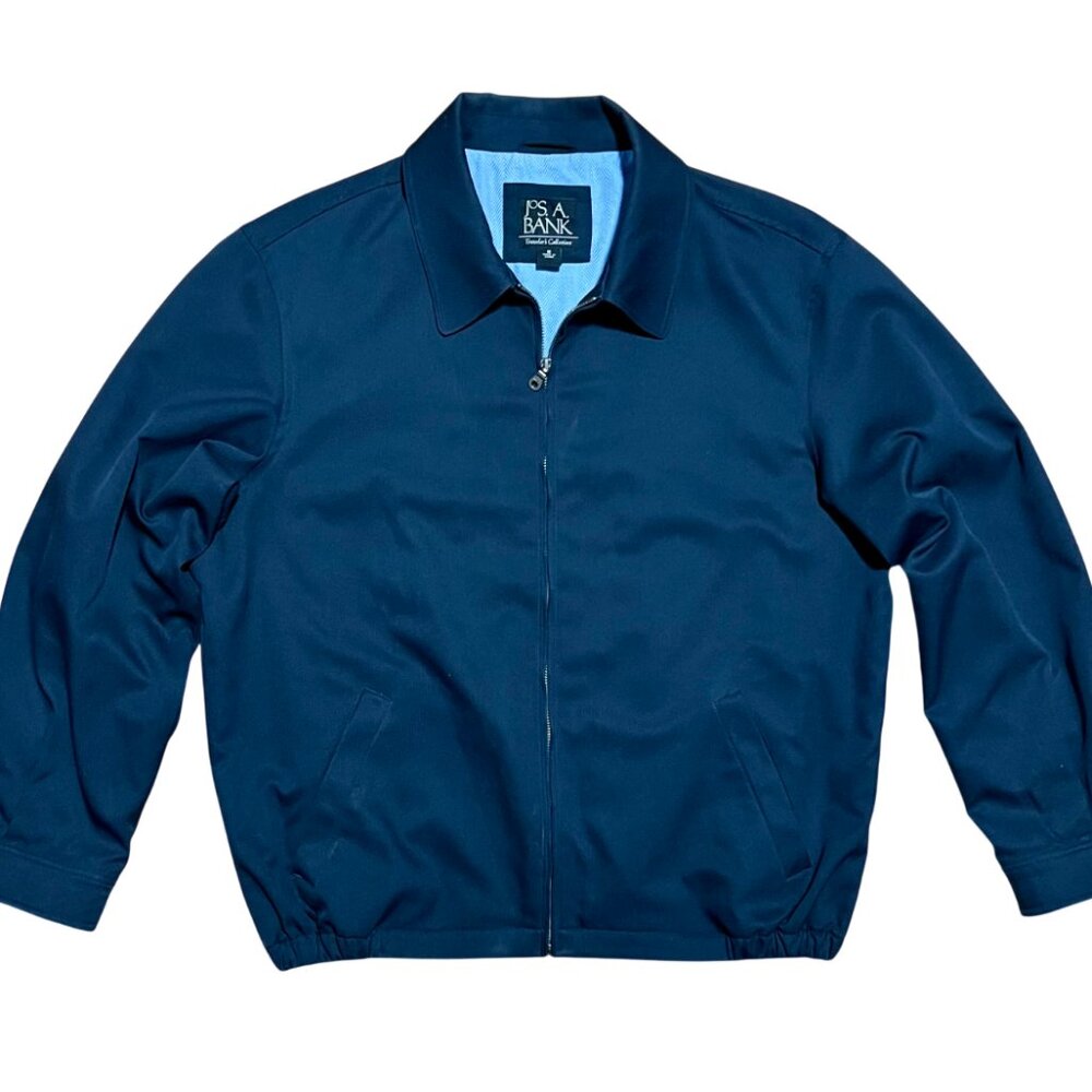 Joseph A. Bank Traveler's Collection Casual Full Zip Jacket, Men's Medium